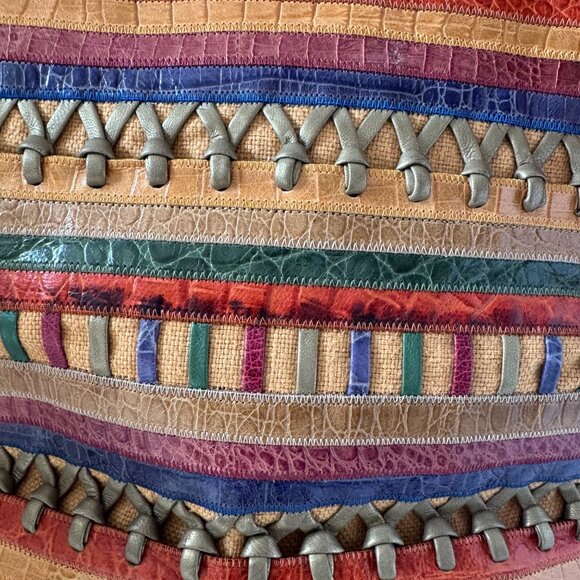 A Vintage SHARIF Designer Leather Purse - Picture 3 of 11